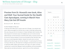 Tablet Screenshot of blog.wellnessofchicago.com